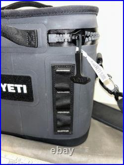 Yeti Hopper Flip 8 Soft Cooler Charcoal GUC (18010130001)
