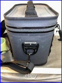 Yeti Hopper Flip 8 Soft Cooler Charcoal GUC (18010130001)