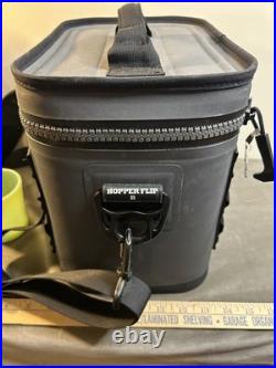 Yeti Hopper Flip 8 Soft Cooler Charcoal GUC (18010130001)