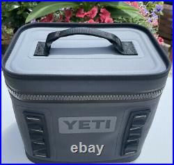 Yeti Hopper Flip 8 Soft Cooler Charcoal -Store Display- In Box -No Tag