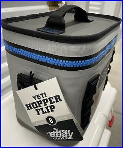 Yeti Hopper Flip 8 Soft Cooler Coors Light Fog gray NEW Limited Edition Rare