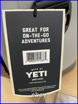 Yeti Hopper Flip 8 Soft Cooler Fog gray Tahoe Blue Discontinued Rare NEW