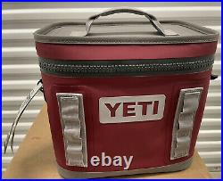Yeti Hopper Flip 8 Soft Cooler HARVEST RED Discontinued Rare NEW NICE