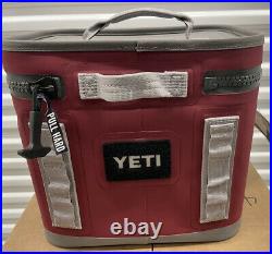 Yeti Hopper Flip 8 Soft Cooler HARVEST RED Discontinued Rare NEW NICE