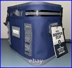 Yeti Hopper Flip 8 Soft Side Cooler Navy Blue NEW WITH TAGS