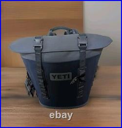 Yeti Hopper M12 Soft Backpack Cooler Navy New Free Shipping