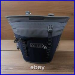 Yeti Hopper M12 Soft Backpack Cooler Navy New Free Shipping