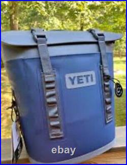 Yeti Hopper M20 Backpack Cooler Navy Free Shipping- New