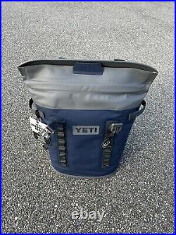 Yeti Hopper M20 Navy Blue Cooler Backpack New With Tags