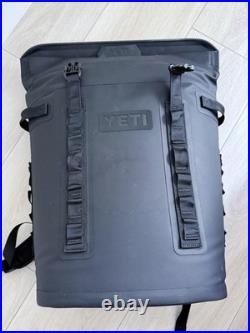 Yeti Hopper M20 Soft Backpack Cooler Black, Leakproof, Portable Ice Chest NWOT