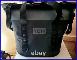 Yeti Hopper M30 Charcoal Cooler. Cooler Never Used withSholder Strap