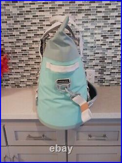 Yeti Hopper M30 RARE Soft Cooler Aquifer Blue Teal Seafoam Magnetic Opener