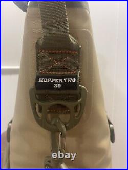 Yeti Hopper Two 20 Soft Cooler Field Tan/Blaze Never Used / MINT Condition
