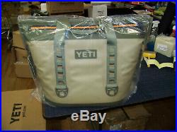 Yeti Hopper Two 30 Leakproof Cooler Portable Field Tan/Blaze Orange YHOPT30T New