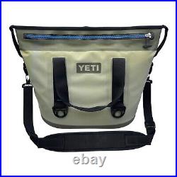 Yeti Hopper Two 30 Soft Cooler Tahoe Gray withBlue Accents Fading
