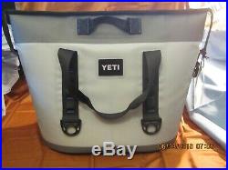 Yeti Hopper Two Rugged Soft-sided Leakproof Portable Cooler Fog Gray Tahoe Blue