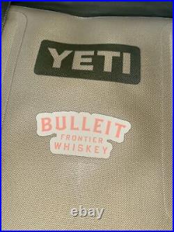 Yeti Hopper Two Soft Sided Cooler Green Tan and Orange Bulleit Frontier Whiskey