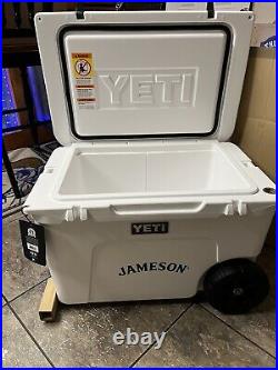 Yeti Jamison Whiskey Tundra Haul 55 Hard Cooler White New Open Box