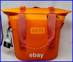 Yeti M15 Soft Cooler' King Crab Orange' Fits 32 Cans