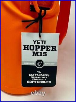 Yeti M15 Soft Cooler' King Crab Orange' Fits 32 Cans