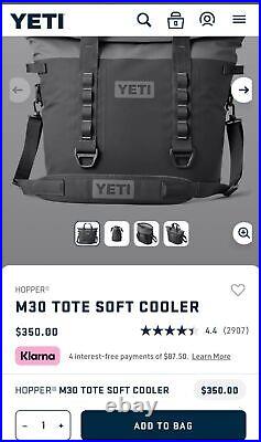 Yeti M30 Tote soft cooler