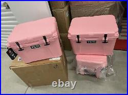 Yeti PINK Tundra 35 Cooler LIMITED EDITION NEW with Pink latch kit -2017 NOS