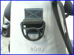 Yeti Portable Cooler Hopper 20 Gray Blue Zipper Shoulder Strap SPB-JH322827