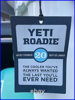 Yeti Roadie 20 Cooler BUDWEISER Awesome METAL HANDLE- Hard To Find-Used NICE