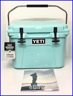 Yeti Roadie 20 Cooler Seafoam Green Limited Edition New Sold Out Color Display