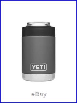 Yeti Roadie 20 QT Cooler in Charcoal with YETI COLSTER