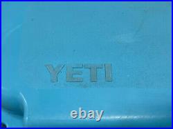 Yeti Roadie 20 Reef Blue Cooler Limited Edition Color Used DISCONTINUED WithHANDLE