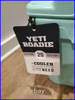 Yeti Roadie 20 Seafoam Green cooler DISCONTINUED! RARE NWT