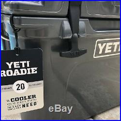 Yeti Roadie 20 YR20 Cooler Charcoal Gray Limited Edition Grey New in Box