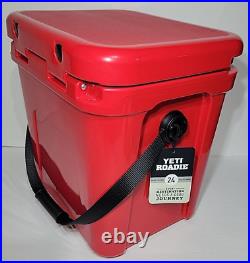 Yeti Roadie 24 Cooler Rescue Red- FAST SHIPPING