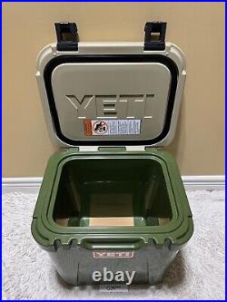 Yeti Roadie 24? Custom-high Country Tribute-highlands Olive/tan/blaze Orange