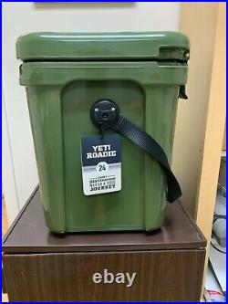 Yeti Roadie 24 Hard Cooler Highlands Olive NEW FREE SHIPPING