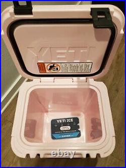 Yeti Roadie 24 Hard Cooler Ice Pink