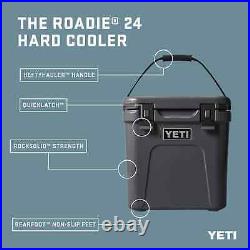 Yeti Roadie 24 Hard Cooler King Crab Orange RARE Free Shipping