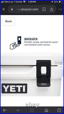 Yeti Roadie 24 Hard Cooler White