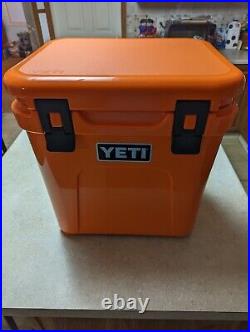 Yeti Roadie 24 King Crab Orange Cooler Retired Color Limited Edition Used