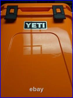 Yeti Roadie 24 King Crab Orange Cooler Retired Color Limited Edition Used