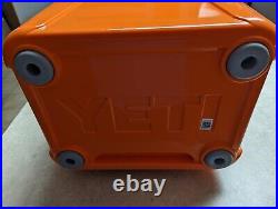 Yeti Roadie 24 King Crab Orange Cooler Retired Color Limited Edition Used