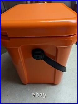 Yeti Roadie 24 King Crab Orange Cooler Retired Color Limited Edition Used