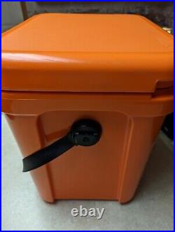 Yeti Roadie 24 King Crab Orange Cooler Retired Color Limited Edition Used