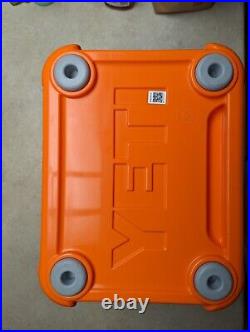 Yeti Roadie 24 King Crab Orange Cooler Retired Color Limited Edition Used