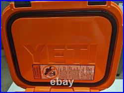 Yeti Roadie 24 King Crab Orange Cooler Retired Color Limited Edition Used