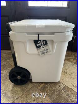 Yeti Roadie 48 Portable Wheeled Cooler White