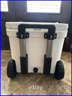 Yeti Roadie 48 Portable Wheeled Cooler White