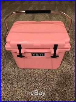 Yeti Roadie Cooler 20 Limited Edition Pink Yeti Hat Sold Out New