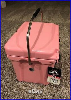 Yeti Roadie Cooler 20 Limited Edition Pink Yeti Hat Sold Out New